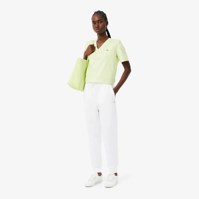 Jersey-joggingbyxor med dubbelsidig tyg Jersey-joggingbyxor med dubbelsidig tyg