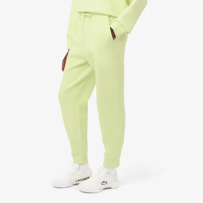 Jersey-joggingbyxor med dubbelsidig tyg Jersey-joggingbyxor med dubbelsidig tyg