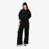Jersey-joggingbyxor med vid passform Jersey-joggingbyxor med vid passform