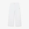 Jersey-joggingbyxor med vid passform