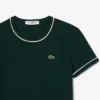 Jersey-T-shirt med kontrastkant för dam Jersey-T-shirt med kontrastkant för dam