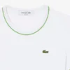 Jersey-T-shirt med kontrastkant för dam
