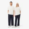 Joggingbyxor i denim från catwalken Joggingbyxor i denim från catwalken