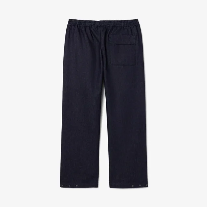 Joggingbyxor i denim från catwalken Joggingbyxor i denim från catwalken