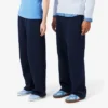 Joggingbyxor i fleece med lös passform Joggingbyxor i fleece med lös passform