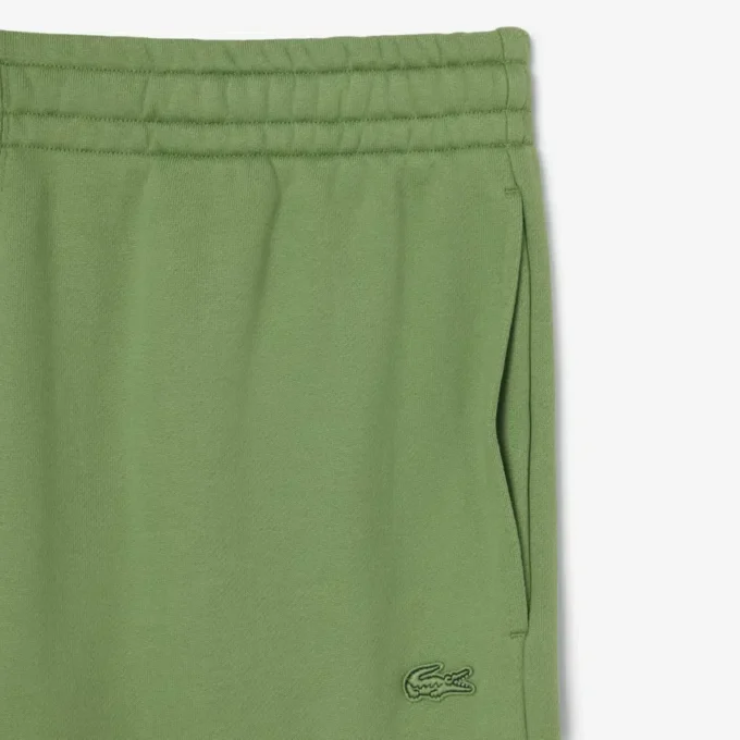 Joggingbyxor i fleece med lös passform Joggingbyxor i fleece med lös passform