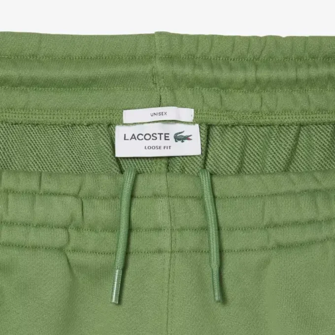 Joggingbyxor i fleece med lös passform Joggingbyxor i fleece med lös passform