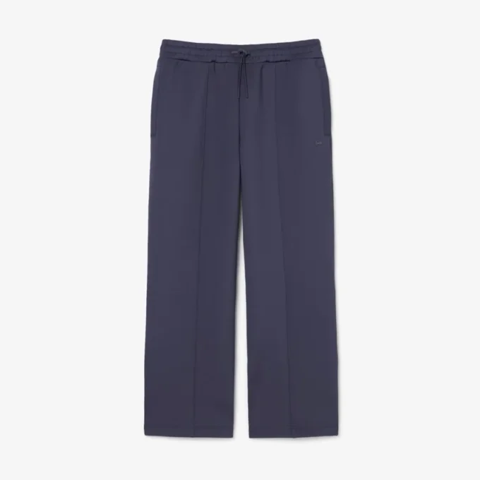 Joggingbyxor med broderat mönster i lös passform Joggingbyxor med broderat mönster i lös passform