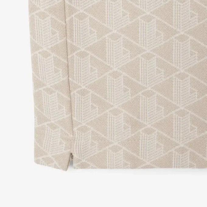 Klassisk pikétröja för män med monogram Klassisk pikétröja för män med monogram
