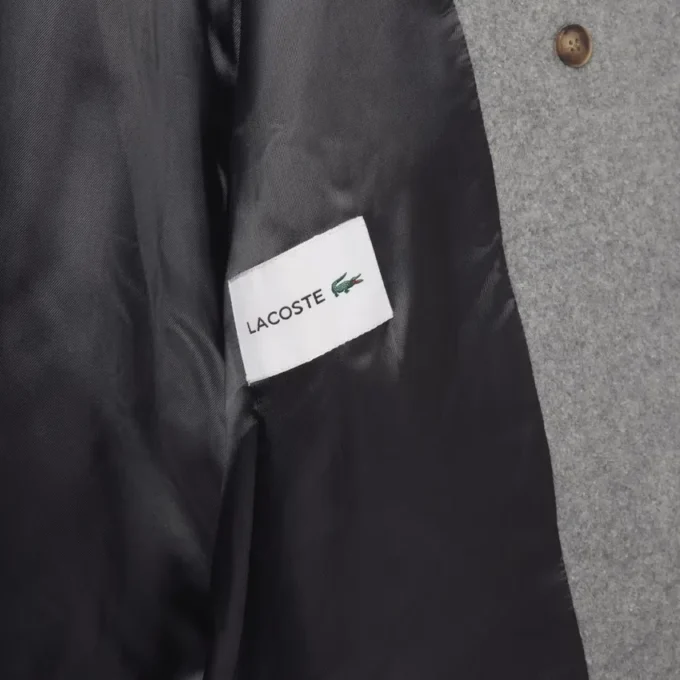 Kort oversized peacoat i ullblandning för dam Kort oversized peacoat i ullblandning för dam