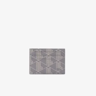 Kortfodral i canvas med The Blend-monogramtryck