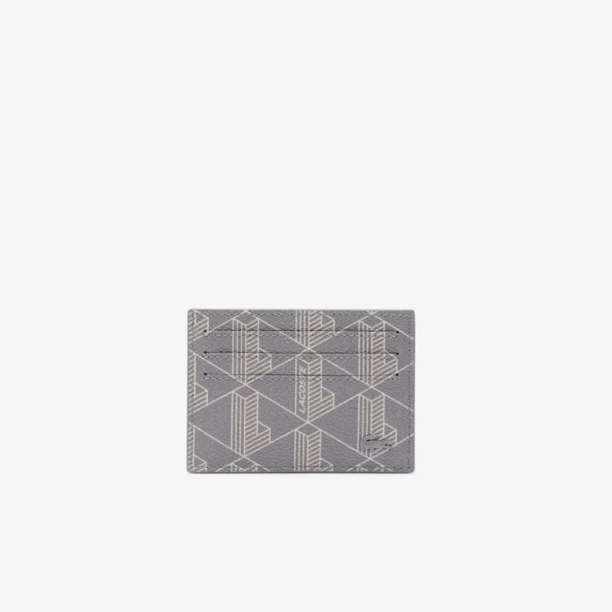 Kortfodral i canvas med The Blend-monogramtryck Kortfodral i canvas med The Blend-monogramtryck