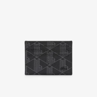 Kortfodral i canvas med The Blend-monogramtryck
