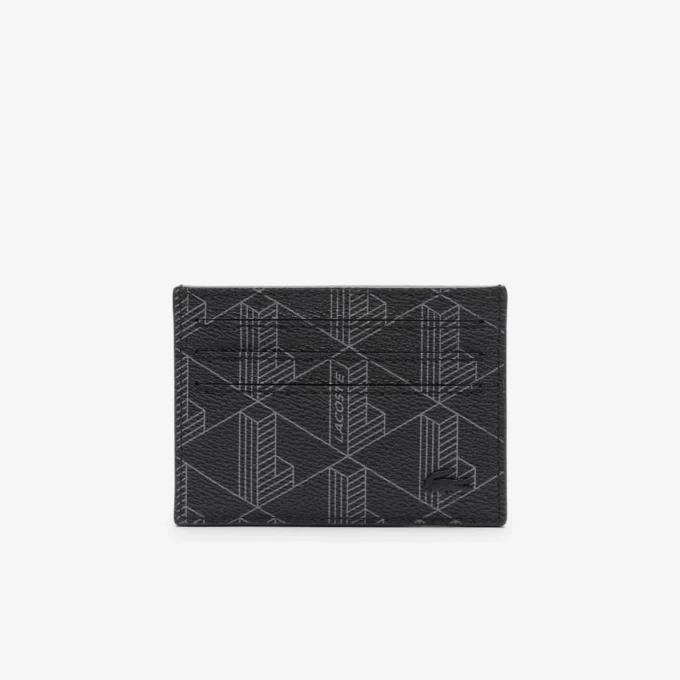Kortfodral i canvas med The Blend-monogramtryck Kortfodral i canvas med The Blend-monogramtryck