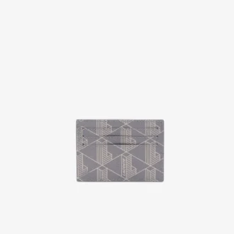Kortfodral i canvas med The Blend-monogramtryck