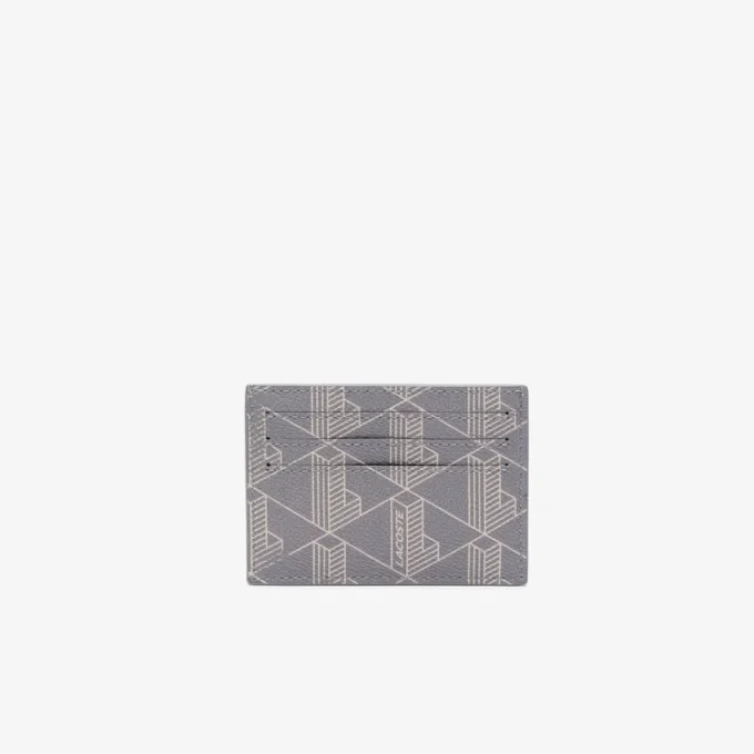 Kortfodral i canvas med The Blend-monogramtryck Kortfodral i canvas med The Blend-monogramtryck
