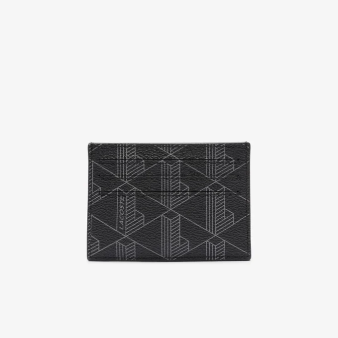 Kortfodral i canvas med The Blend-monogramtryck Kortfodral i canvas med The Blend-monogramtryck