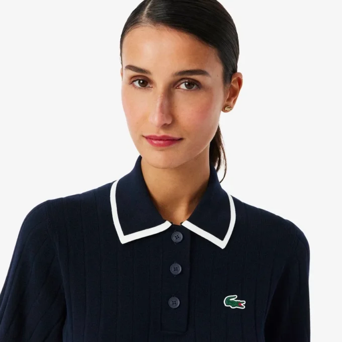 Kortärmad pikétröja med polokrage för dam Kortärmad pikétröja med polokrage för dam