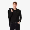 L.12.12 långärmad pikétröja i slim fit för herr L.12.12 långärmad pikétröja i slim fit för herr