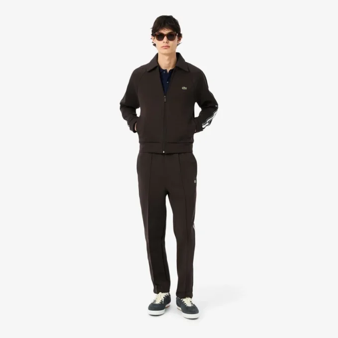 L.12.12 långärmad pikétröja i slim fit för herr L.12.12 långärmad pikétröja i slim fit för herr
