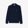 L.12.12 långärmad pikétröja i slim fit för herr L.12.12 långärmad pikétröja i slim fit för herr