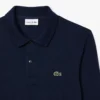 L.12.12 långärmad pikétröja i slim fit för herr L.12.12 långärmad pikétröja i slim fit för herr