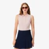 L.12.D ärmlös stretchpolo i slim fit för dam L.12.D ärmlös stretchpolo i slim fit för dam