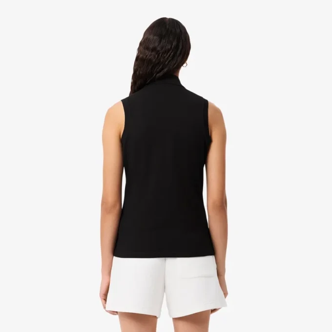 L.12.D ärmlös stretchpolo i slim fit för dam