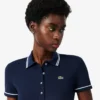L.12.D Slim Fit Pikétröja med detaljer för dam