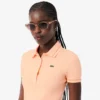 L.12.D Slim Fit Pikétröja med detaljer för dam L.12.D Slim Fit Pikétröja med detaljer för dam