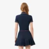 L.12.D Slim Fit Pikétröja med detaljer för dam