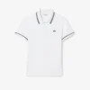 L.12.D Slim Fit Pikétröja med detaljer för dam L.12.D Slim Fit Pikétröja med detaljer för dam