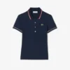 L.12.D Slim Fit Pikétröja med detaljer för dam