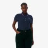 L.12.D Slim Fit Pikétröja med detaljer för dam