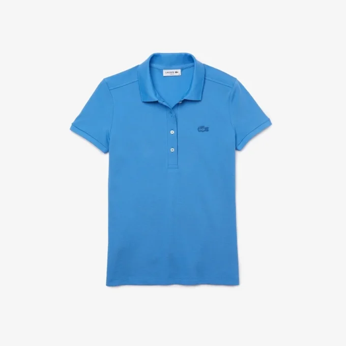 L.12.D Slim Fit Stretch Mini Piqua Pikétröja för dam