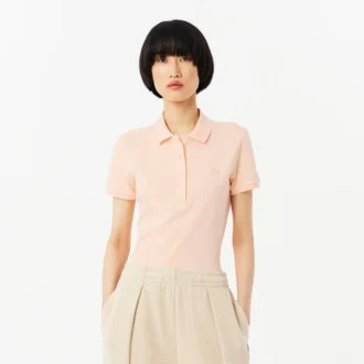 L.12.D Slim Fit Stretch Mini Piqua Pikétröja för dam