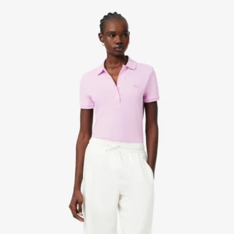 L.12.D Slim Fit Stretch Mini Piqua Pikétröja för dam