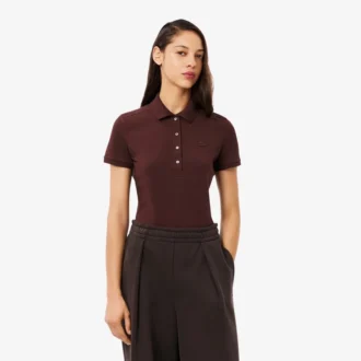 L.12.D Slim Fit Stretch Mini Piqua Pikétröja för dam