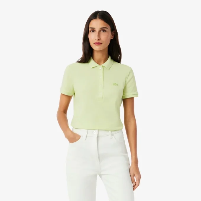 L.12.D Slim Fit Stretch Mini Piqua Pikétröja för dam