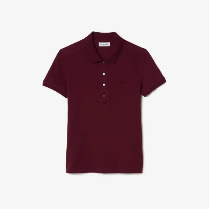 L.12.D Slim Fit Stretch Mini Piqua Pikétröja för dam