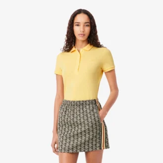 L.12.D Slim Fit Stretch Mini Piqua Pikétröja för dam