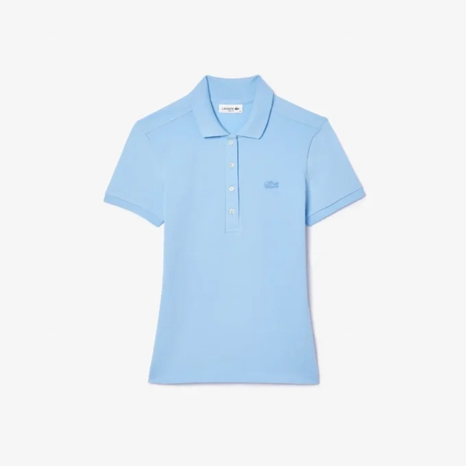 L.12.D Slim Fit Stretch Mini Piqua Pikétröja för dam