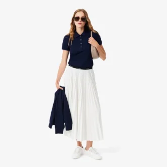 L.12.D Slim Fit Stretch Mini Piqua Pikétröja för dam