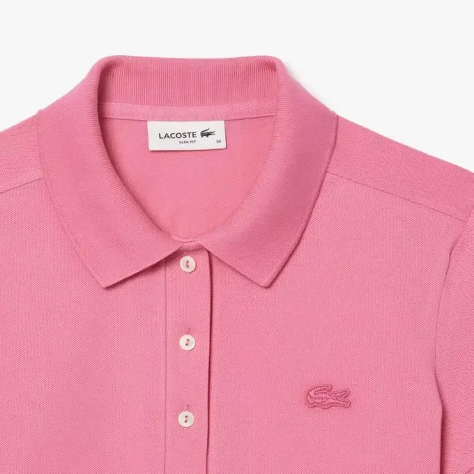 L.12.D Slim Fit Stretch Mini Piqua Pikétröja för dam