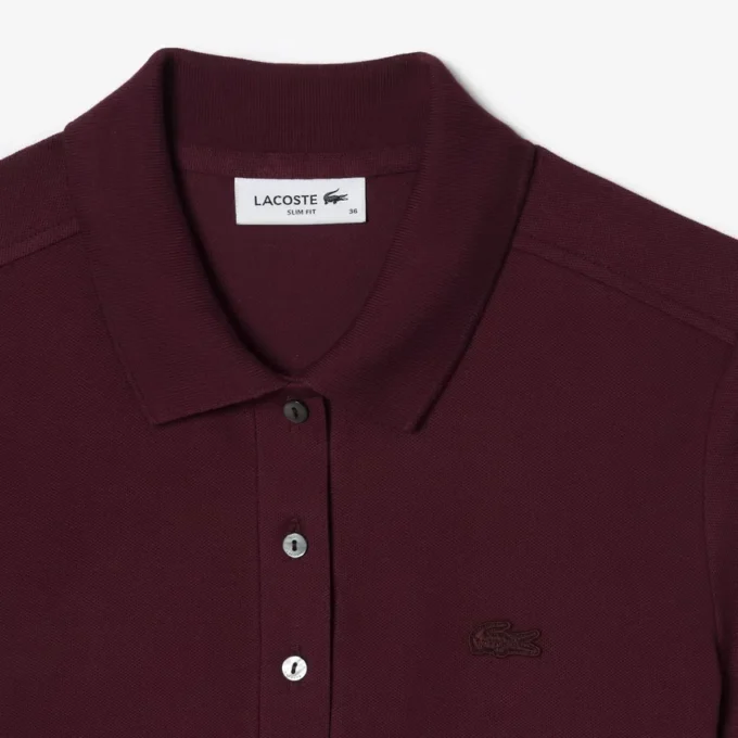 L.12.D Slim Fit Stretch Mini Piqua Pikétröja för dam