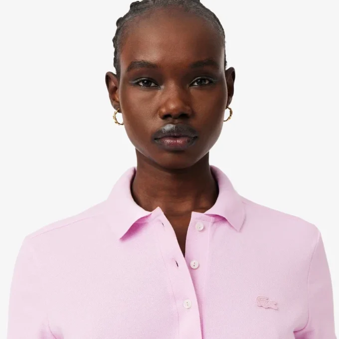 L.12.D Slim Fit Stretch Mini Piqua Pikétröja för dam L.12.D Slim Fit Stretch Mini Piqua Pikétröja för dam