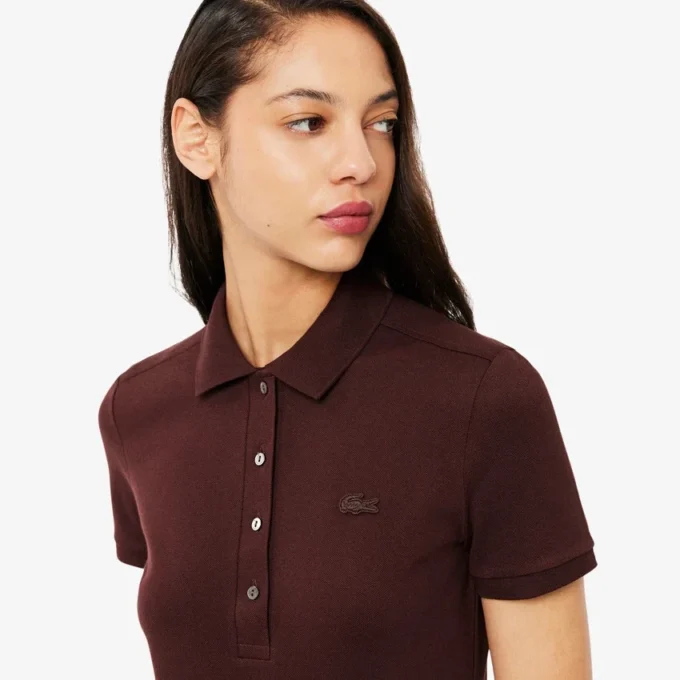 L.12.D Slim Fit Stretch Mini Piqua Pikétröja för dam L.12.D Slim Fit Stretch Mini Piqua Pikétröja för dam