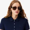 L.12.D Slim Fit Stretch Mini Piqua Pikétröja för dam