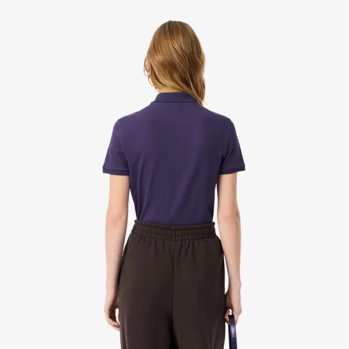 L.12.D Slim Fit Stretch Mini Piqua Pikétröja för dam