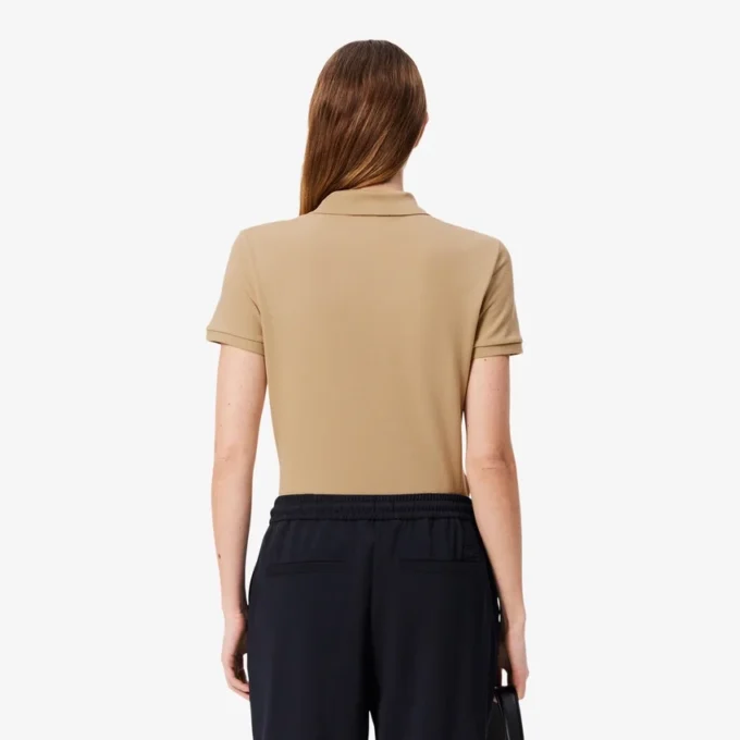 L.12.D Slim Fit Stretch Mini Piqua Pikétröja för dam